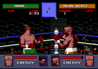 Evander Holyfield's Real Deal Boxing screenshot 3 for Sega Genesis